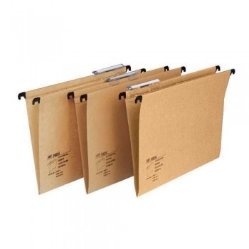 CARPETA COLGANTE A4 KIOFADE LOMO V KRAFT ECO 230GR