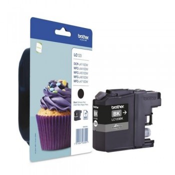 BROTHER CARTUCHO TINTA LC123BKBP NEGRO