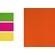Goma EVA 400x600x2mm fluor 5 láminas amarillo Fixo Kids