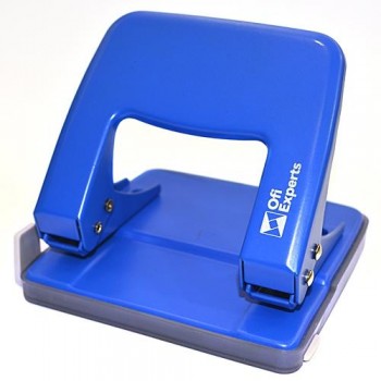 Taladro sobremesa 20 hojas metálico azul Ofiexperts