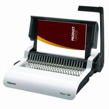 ENCUADERNADORA MANUAL CANUTILLO PLÁSTICO PULSAR+ 300 FELLOWES