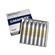 Cera blanda monocolor 12 barritas plata Manley