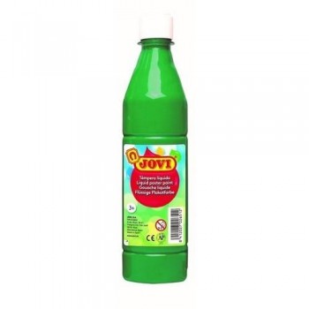 Témpera líquida botella 500 ml. Verde Oscuro Jovi