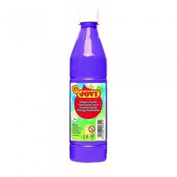 Témpera líquida botella 500 ml. Violeta Jovi