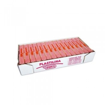 Plastilina color rosa pastilla 150 gr. Jovi