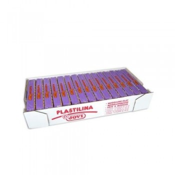 Plastilina color lila pastilla 150 gr. Jovi