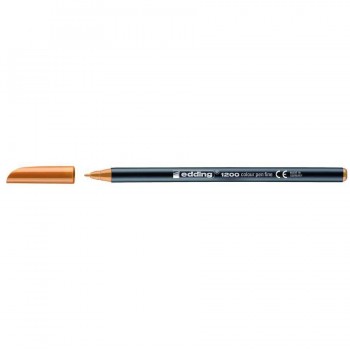 ROTULADOR EDDING 1200 NARANJA CLARO
