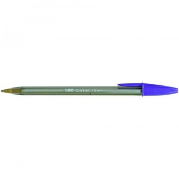 Bolígrafo tinta aceite punta 1,6 mm Bic Cristal Fun Lila