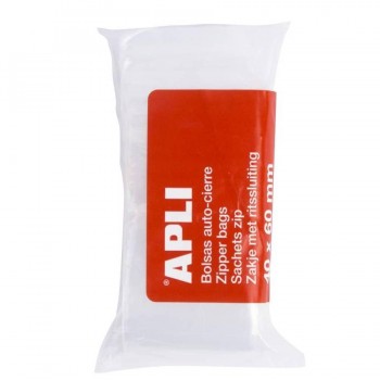 BOLSA PLASTICO AUTOCIERRE 40X60MM