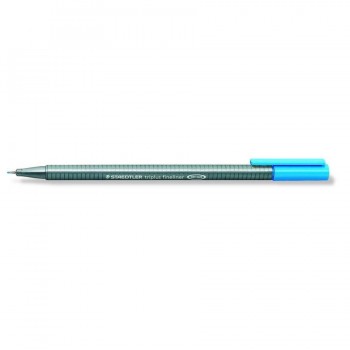 ROTULADOR PUNTA METÁLICA 0,3 MM. AZUL CLARO TRIPLUS FINELINER 334 STAEDTLER
