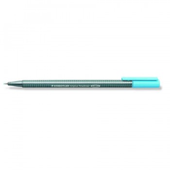ROTULADOR PUNTA METÁLICA 0,3 MM. AZUL AQUA TRIPLUS FINELINER 334 STAEDTLER