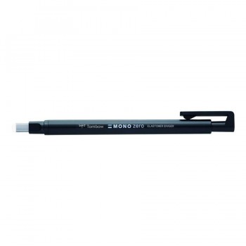 GOMA DE BORRAR MONO ZERO RECTANGULAR TIPO LAPIZ NEGRA TOMBOW