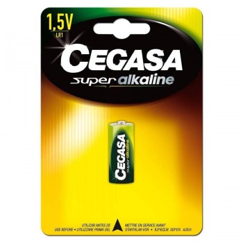 PILAS CEGASA SUPER ALCALINAS LR1-1,5V BLISTER 1 UD