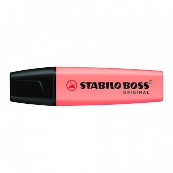 Rotulador fluorescente melocotón sedoso STABILO BOSS ORIGINAL PASTEL