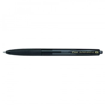 BOLÍGRAFO SUPER G NEGRO PILOT