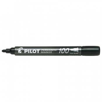 ROTULADOR PERMANENTE PUNTA CONICA SCA-100 NEGRO PILOT
