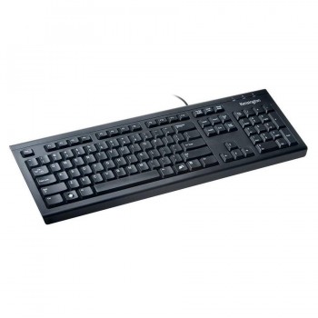 Teclado con cable ValueKeyboard negro USB Kensington