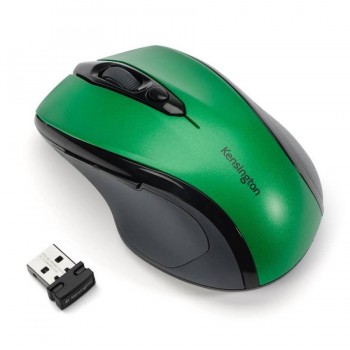 RATÓN ÓPTICO INALÁMBRICO PRO FIT VERDE TAMAÑO MEDIANO KENSINGTON