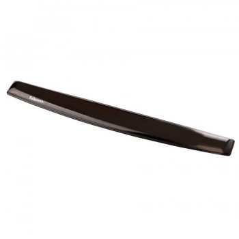 Reposamuñecas teclado gel Cristal negro Fellowes