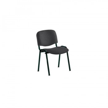 SILLA CONFIDENTE TAPIZADA  NEGRA ROCADA RD965