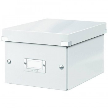 CAJA MONTABLE SNAP & STORE PEQUEÑA BLANCA 3,5KG LEITZ