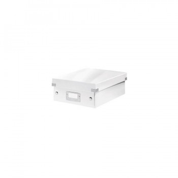 CAJA MONTABLE CLICK&STORE PEQUEÑA 220X100X285MM BLANCA LEITZ