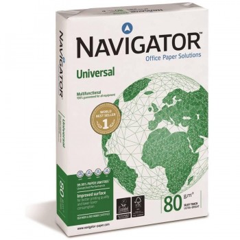 Papel A4 80 gr. 500 hojas blanco Navigator