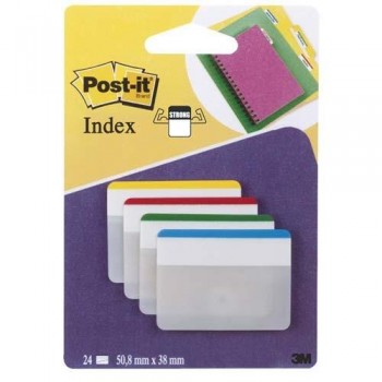 INDEX RÍGIDO PLANO 2 PULGADAS PARA ARCHIVO POST-IT