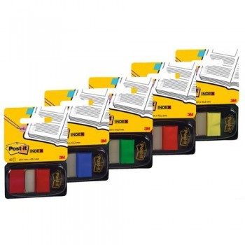 INDEX POST-IT  MEDIANO AMARILLO DISPENSADOR 50 UNIDADES 680