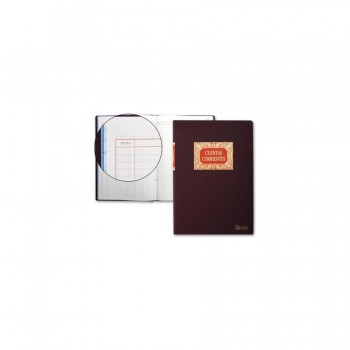 LIBRO CLASE R FOLIO RAYADO CUENTAS CORRIENTES MDHS 100 HOJAS MIQUEL RIUS
