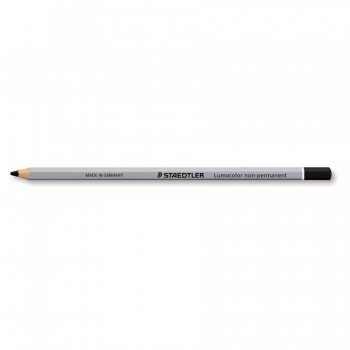 Lápiz color negro Lumocolor non-permanent Omnichrom 108 Staedtler