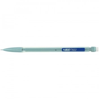 PORTAMINAS 0,5 MM DESECHABLE TRANSPARENTE CON GOMA BIC MATIC CLASSIC