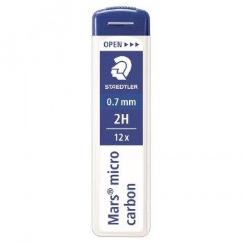 MINAS 0,7 MM. 2H MARS MICRO 250-07 STAEDTLER