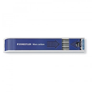 MINAS 2 MM. 2H MARS CARBÓN STAEDTLER 12 UN. EN ESTUCHE