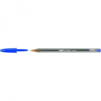Bolígrafo tinta aceite punta 1,6 mm azul Bic Cristal Large