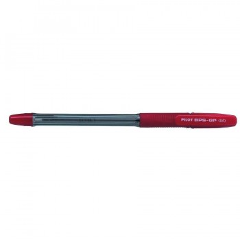 Bolígrafo tinta aceite punta 1 mm. rojo Pilot BPS-GP
