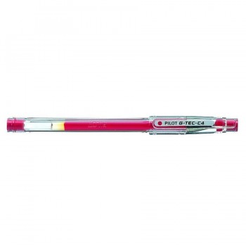 ROLLER TINTA GEL PUNTA AGUJA 0,4 MM. ROJO PILOT G TEC C4