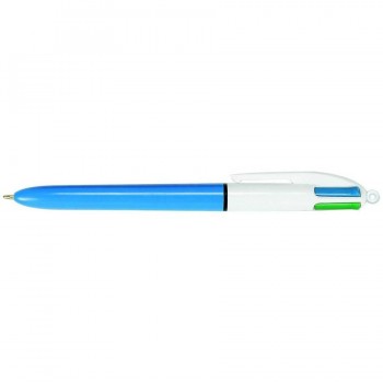 Bolígrafo multifunción 4 colores punta 1 mm Medium Bic