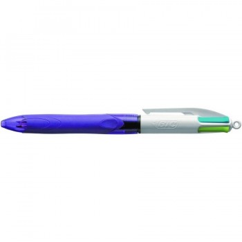 BOLIGRAFO BIC 4 COLORES FASHION GRIP
