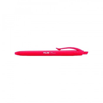 Bolígrafo retráctil 1 mm. rojo P1 Touch Milan