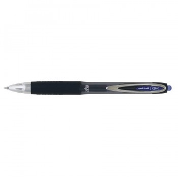 ROLLER RETRÁCTIL TINTA GEL PUNTA BOLA 0,7 MM. AZUL UNI BALL SIGNO UMN207