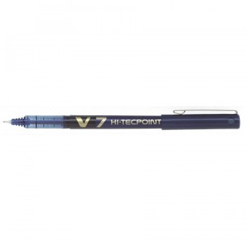 Rotulador tinta líquida punta aguja 0,7 mm negro Pilot V7