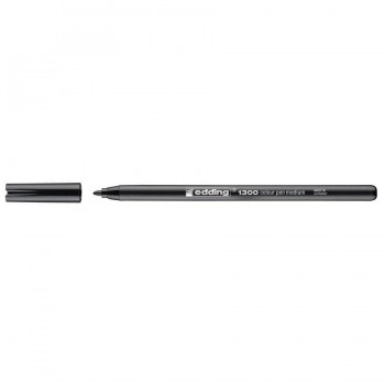 ROTULADOR BASE AGUA PUNTA 3 MM. NEGRO EDDING 1300