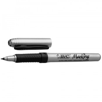 MARCADOR PERMANENTE PUNTA 2MM BIC MARKING CD NEGRO