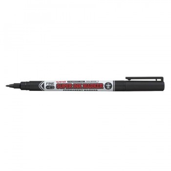 ROTULADOR TELA / ROPA PNA 125 NEGRO 0.9 UNI SUPER INK