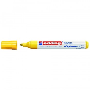 ROTULADOR TEXTIL EDDING 4500 AMARILLO 2-3MM