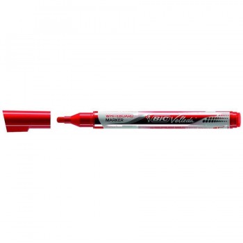 ROTULADOR PIZARRA BLANCA PUNTA REDONDA 4,2 MM ROJO VELLEDA LIQUID INK POCKET BIC