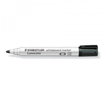 ROTULADOR PIZARRA BLANCA PUNTA REDONDA 2 MM. NEGRO LUMOCOLOR 351 STAEDTLER