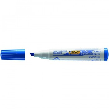 Rotulador pizarra blanca punta biselada 3-5,5 mm azul Velleda 1751 Bic