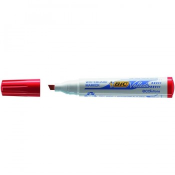 Rotulador pizarra blanca punta biselada 3-5,5 mm rojo Velleda 1751 Bic
